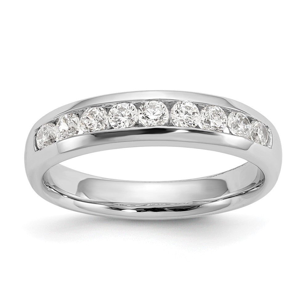 9-Stone Diamond Channel Bands