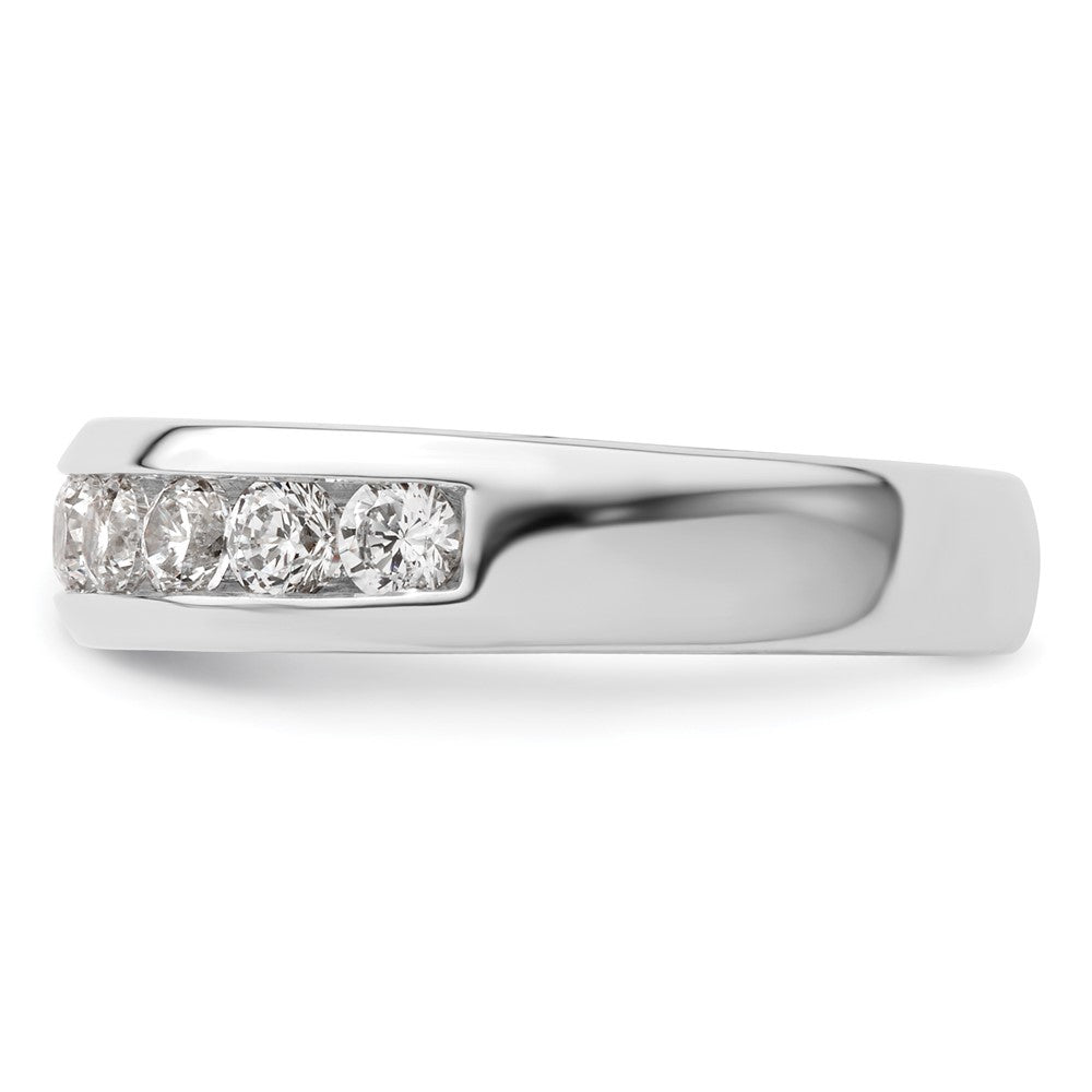 9-Stone Diamond Channel Bands