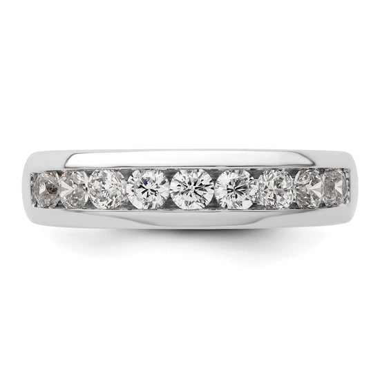 9-Stone Diamond Channel Bands