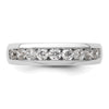 9-Stone Diamond Channel Bands