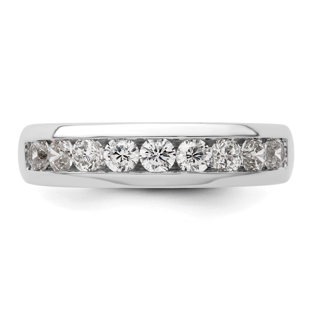 9-Stone Diamond Channel Bands