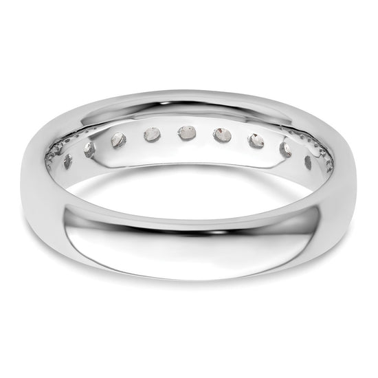 9-Stone Diamond Channel Bands