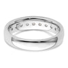 9-Stone Diamond Channel Bands