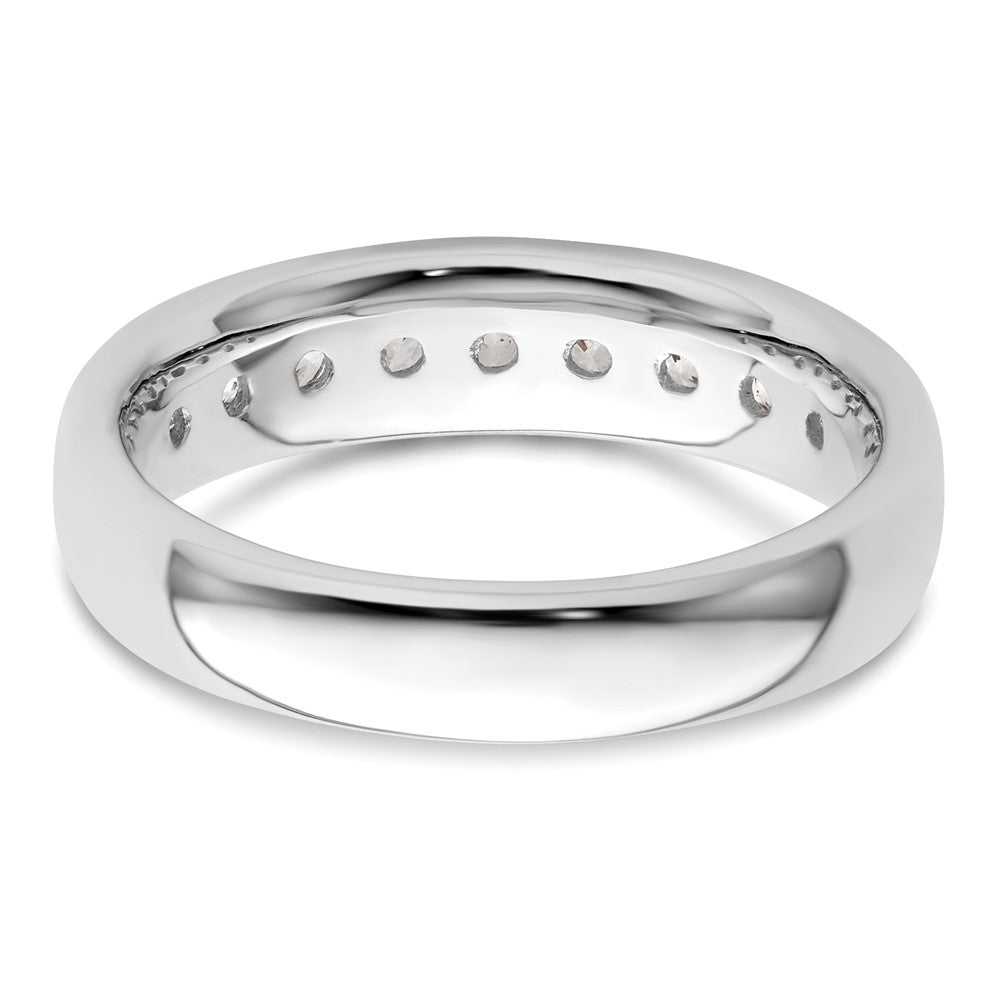 9-Stone Diamond Channel Bands