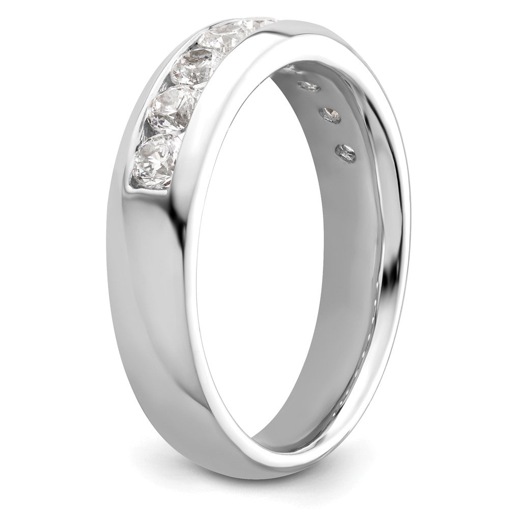 9-Stone Diamond Channel Bands