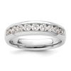 9-Stone Diamond Channel Bands