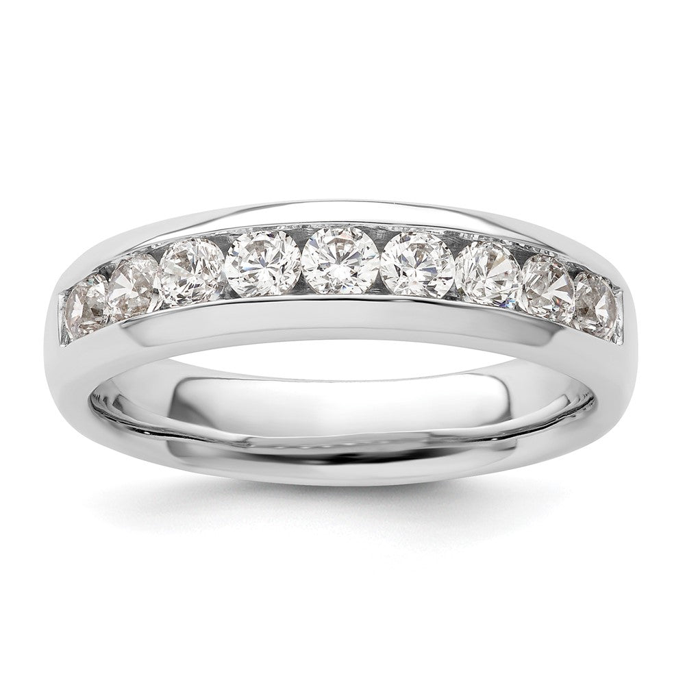9-Stone Diamond Channel Bands