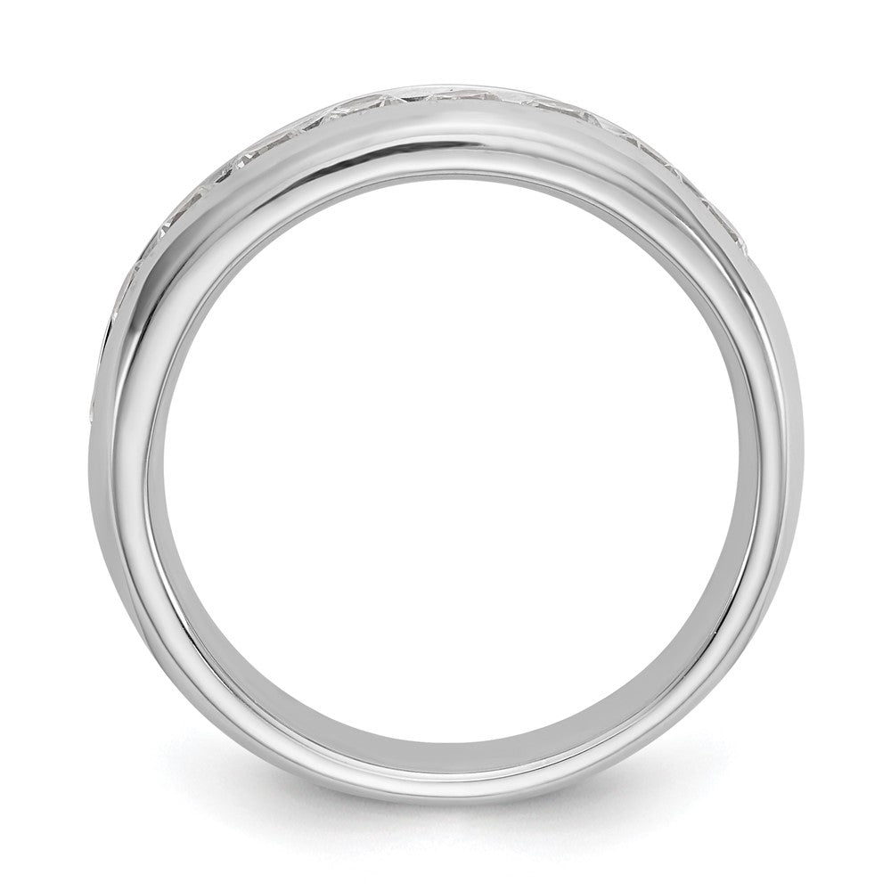 9-Stone Diamond Channel Bands