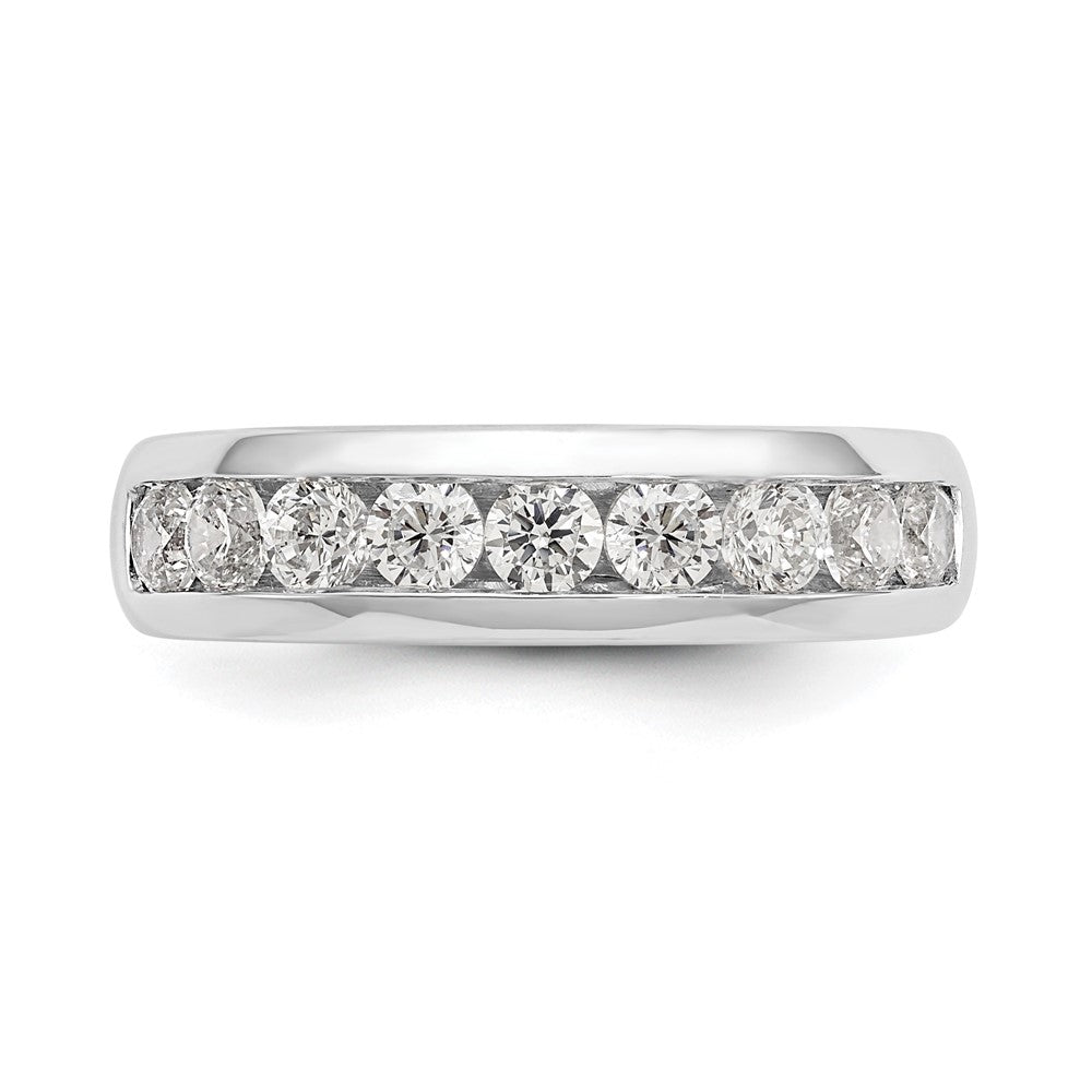 9-Stone Diamond Channel Bands