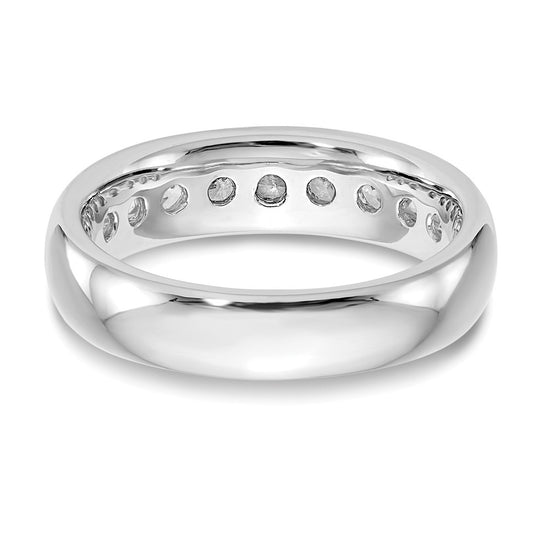 9-Stone Diamond Channel Bands