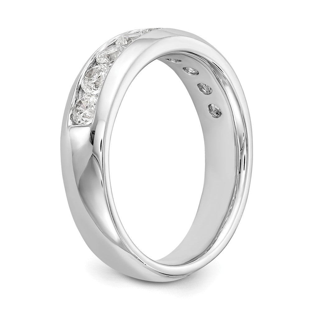 9-Stone Diamond Channel Bands