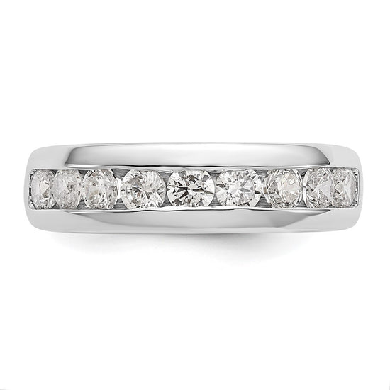 9-Stone Diamond Channel Bands