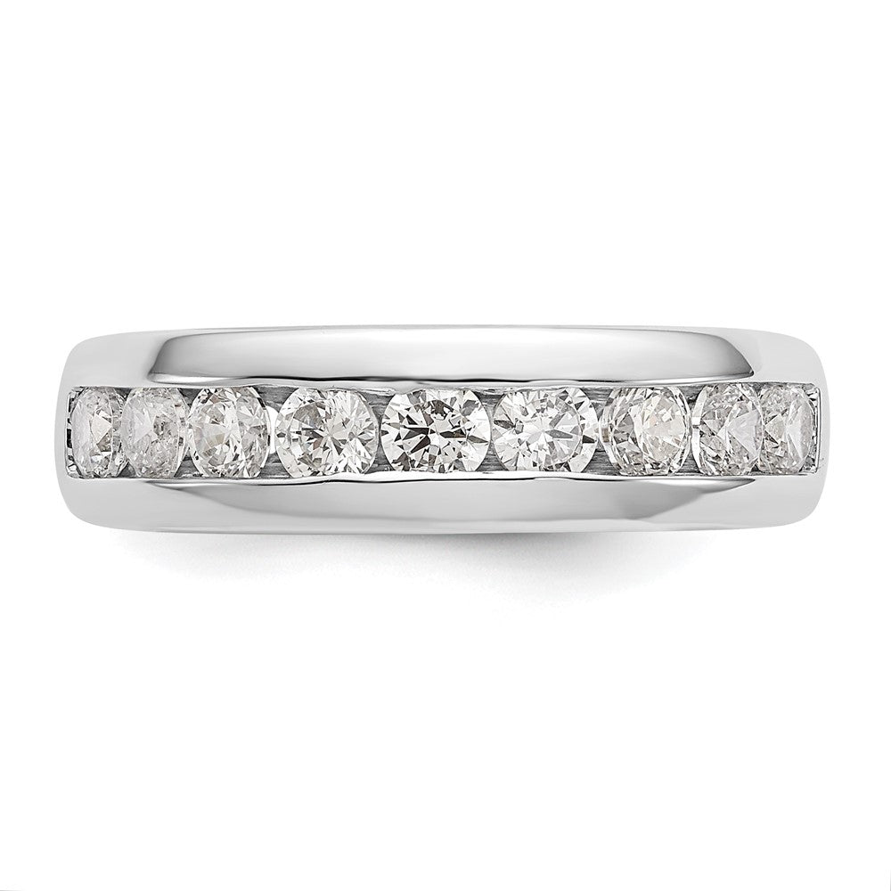 9-Stone Diamond Channel Bands