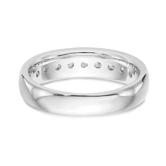 9-Stone Diamond Channel Bands