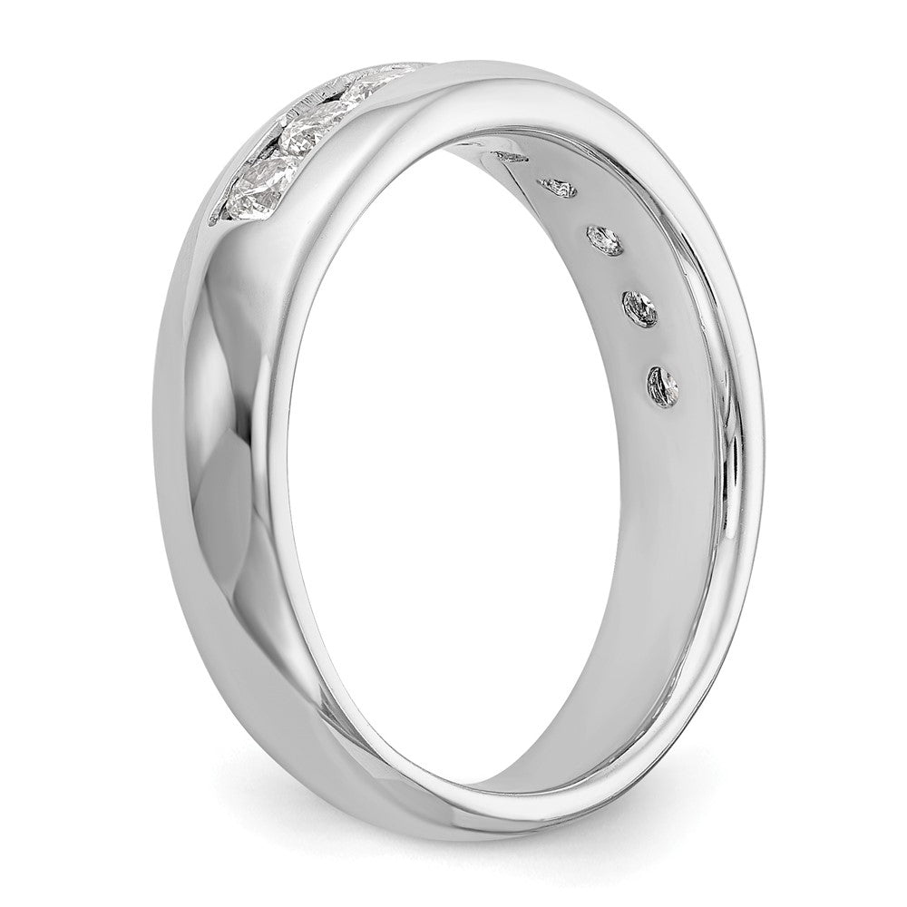 9-Stone Diamond Channel Bands