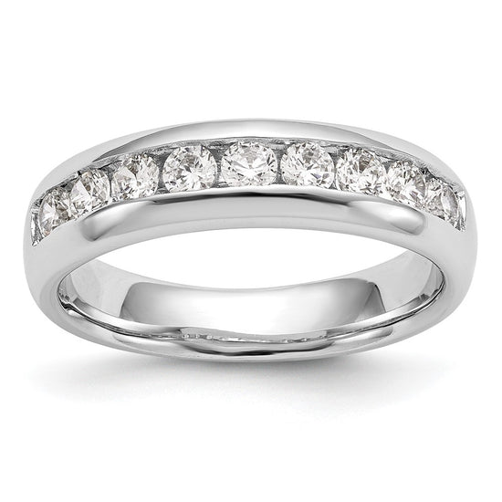 9-Stone Diamond Channel Bands