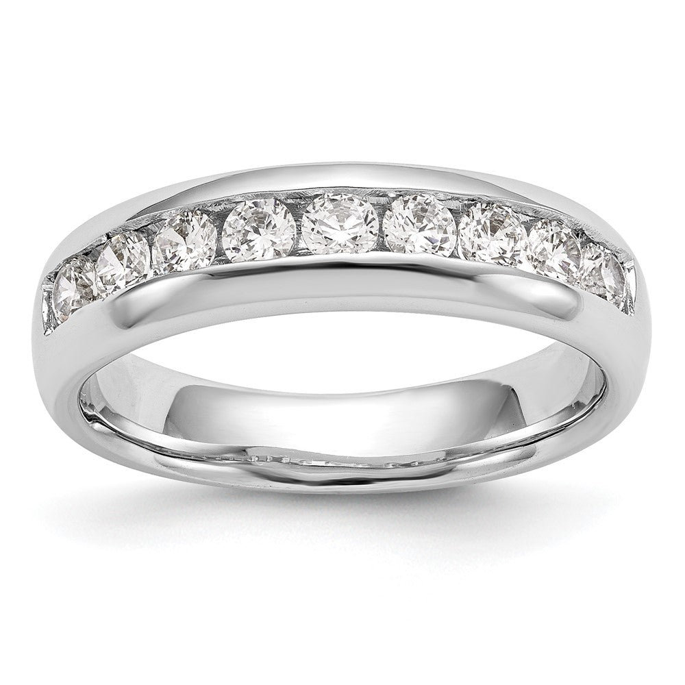 9-Stone Diamond Channel Bands