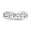 9-Stone Diamond Channel Bands