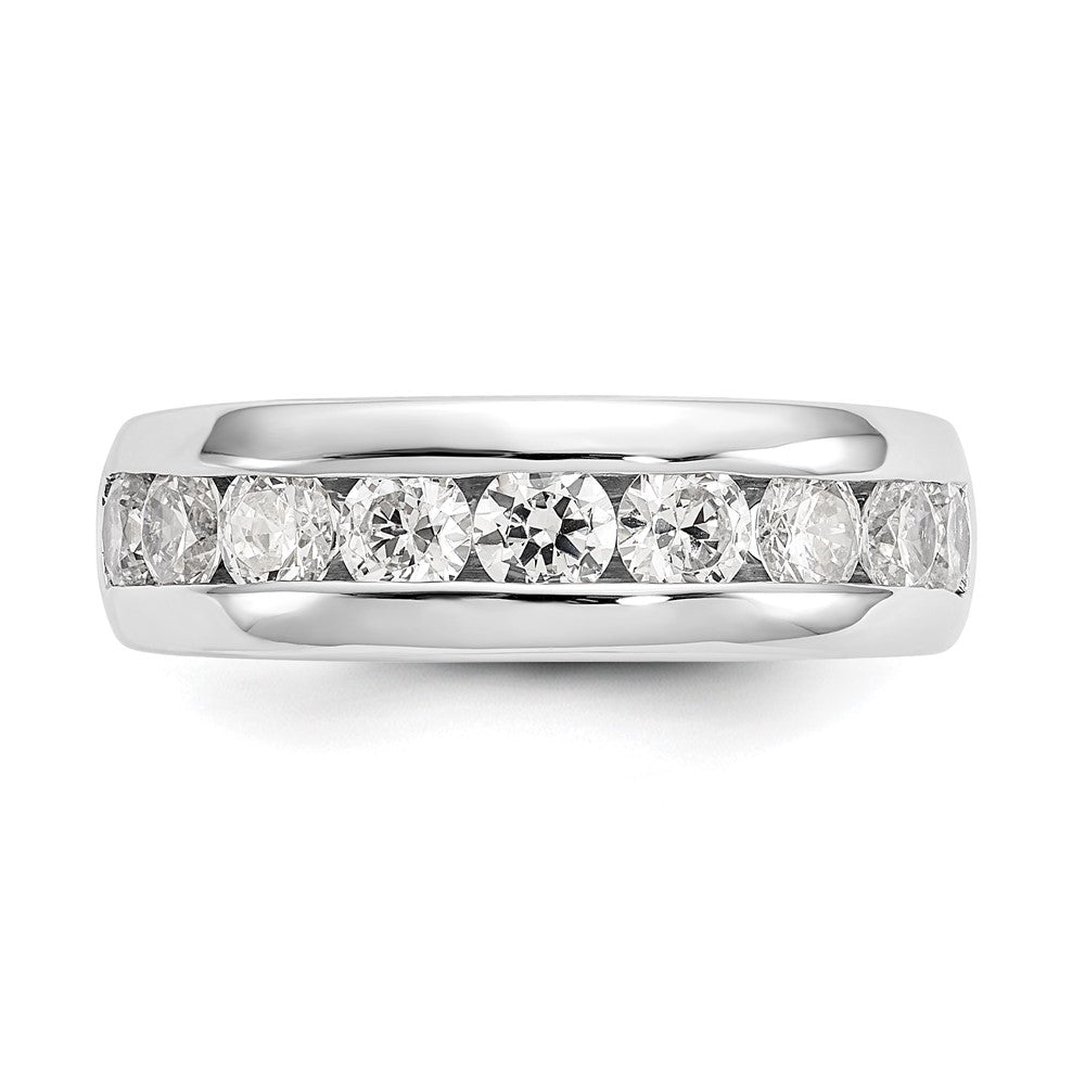 9-Stone Diamond Channel Bands