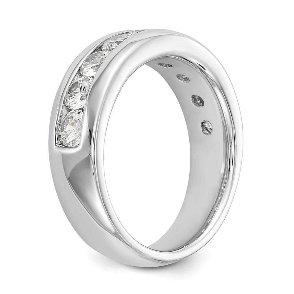 9-Stone Diamond Channel Bands