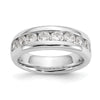 9-Stone Diamond Channel Bands