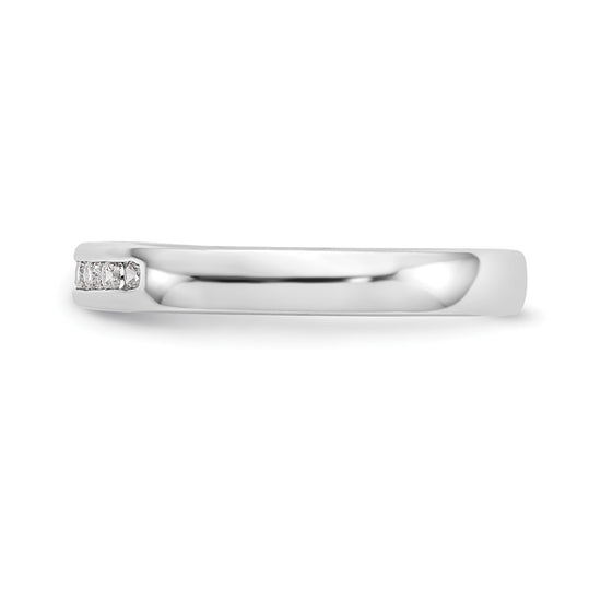 10-Stone Diamond Channel Bands