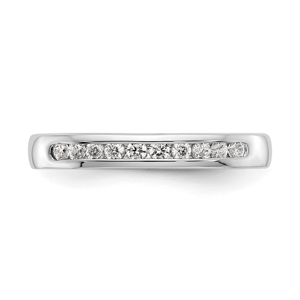 10-Stone Diamond Channel Bands