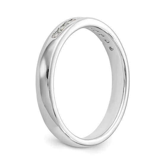 10-Stone Diamond Channel Bands
