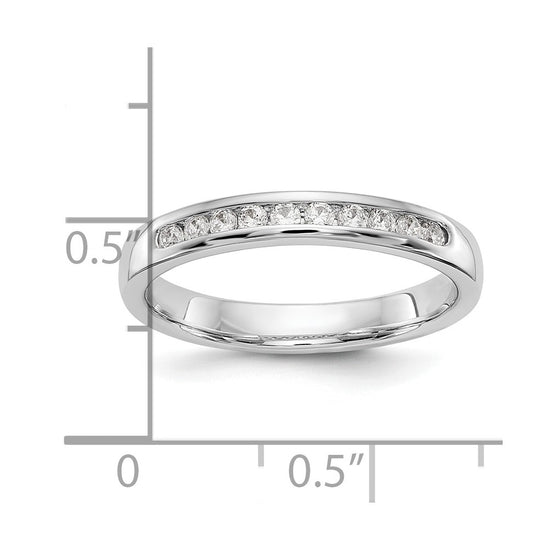 10-Stone Diamond Channel Bands