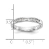 10-Stone Diamond Channel Bands