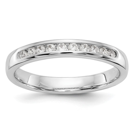 10-Stone Diamond Channel Bands