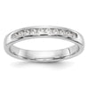 10-Stone Diamond Channel Bands