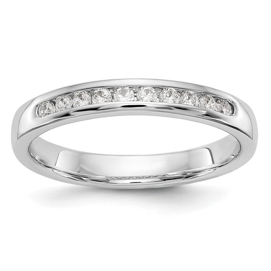 10-Stone Diamond Channel Bands