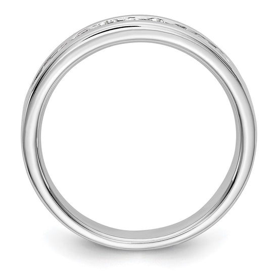 10-Stone Diamond Channel Bands