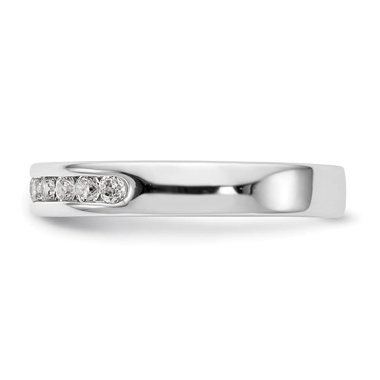 10-Stone Diamond Channel Bands