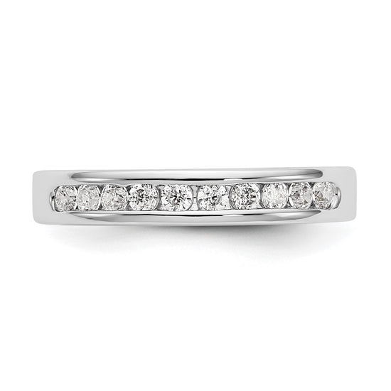 10-Stone Diamond Channel Bands
