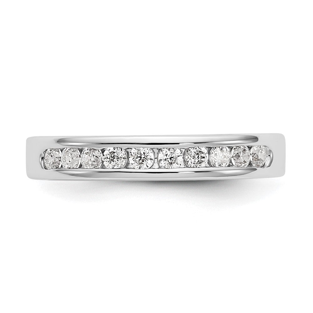 10-Stone Diamond Channel Bands