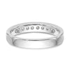 10-Stone Diamond Channel Bands