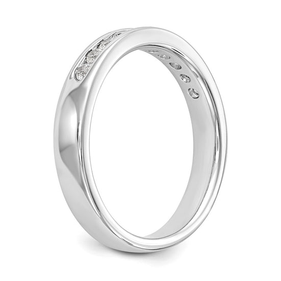 10-Stone Diamond Channel Bands
