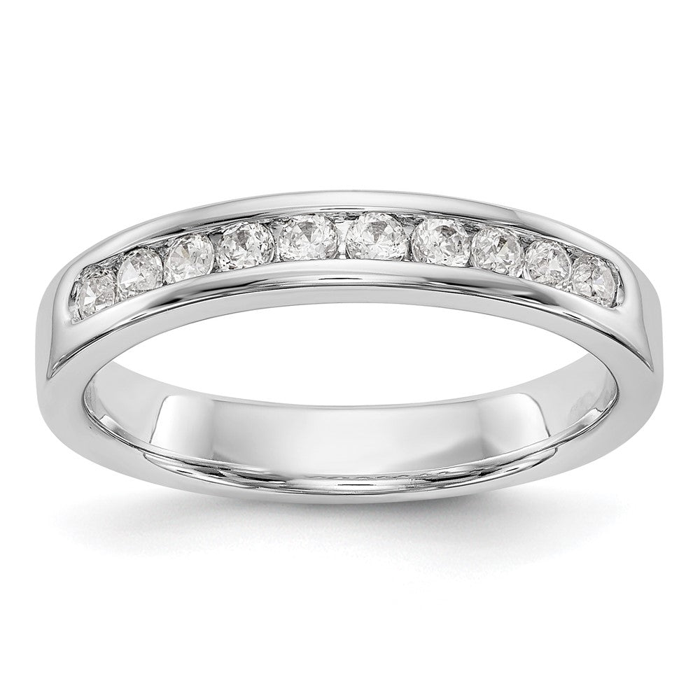 10-Stone Diamond Channel Bands