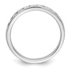 10-Stone Diamond Channel Bands