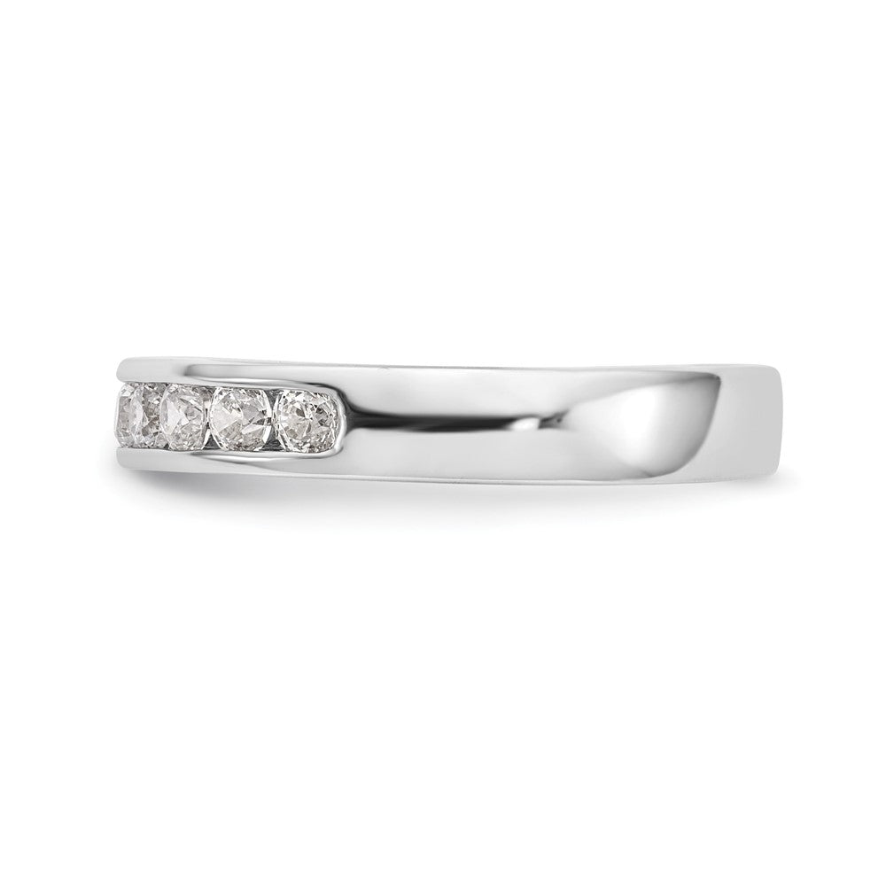 10-Stone Diamond Channel Bands