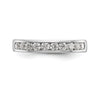 10-Stone Diamond Channel Bands