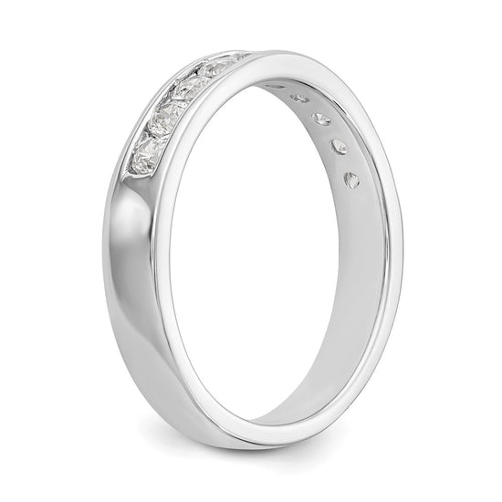 10-Stone Diamond Channel Bands