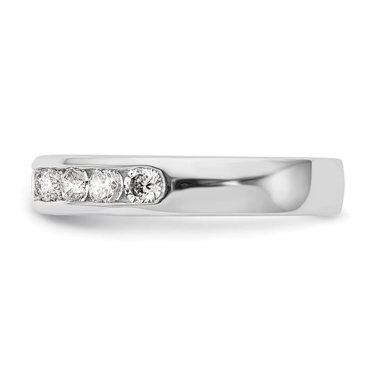 10-Stone Diamond Channel Bands