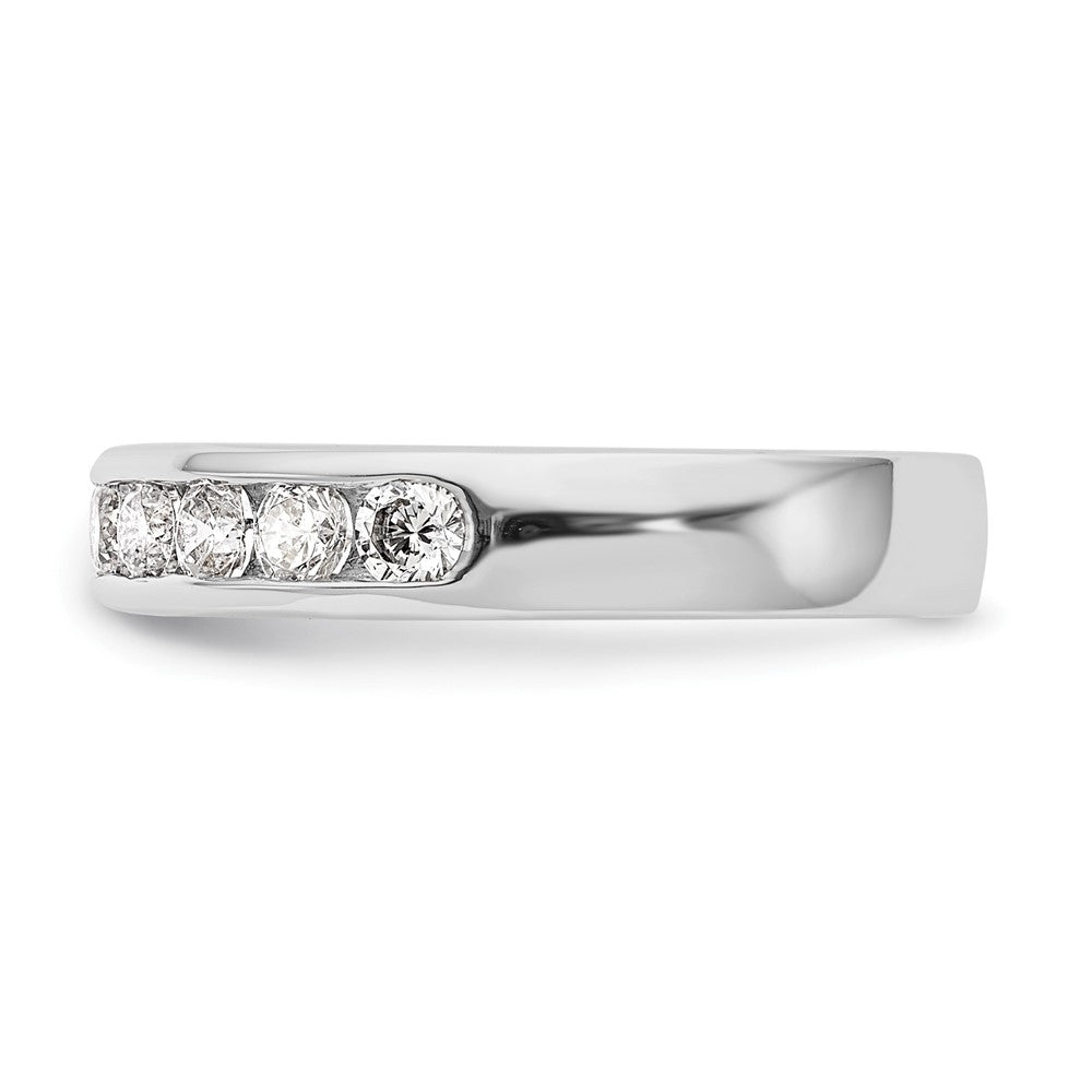 10-Stone Diamond Channel Bands