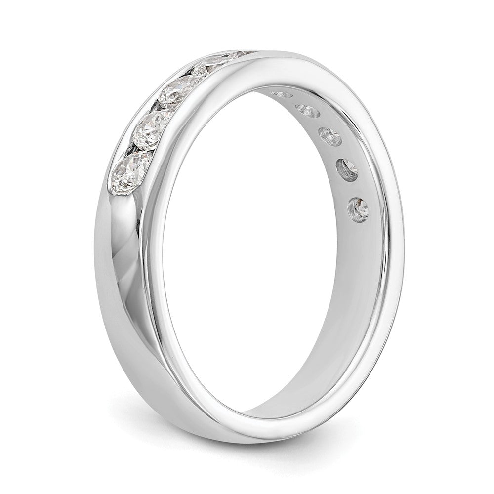 10-Stone Diamond Channel Bands