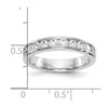 10-Stone Diamond Channel Bands