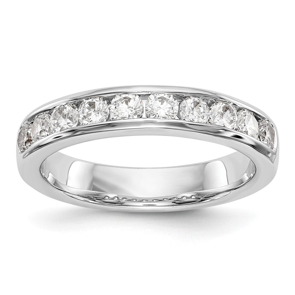 10-Stone Diamond Channel Bands