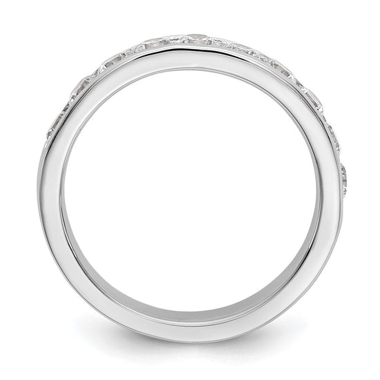 10-Stone Diamond Channel Bands